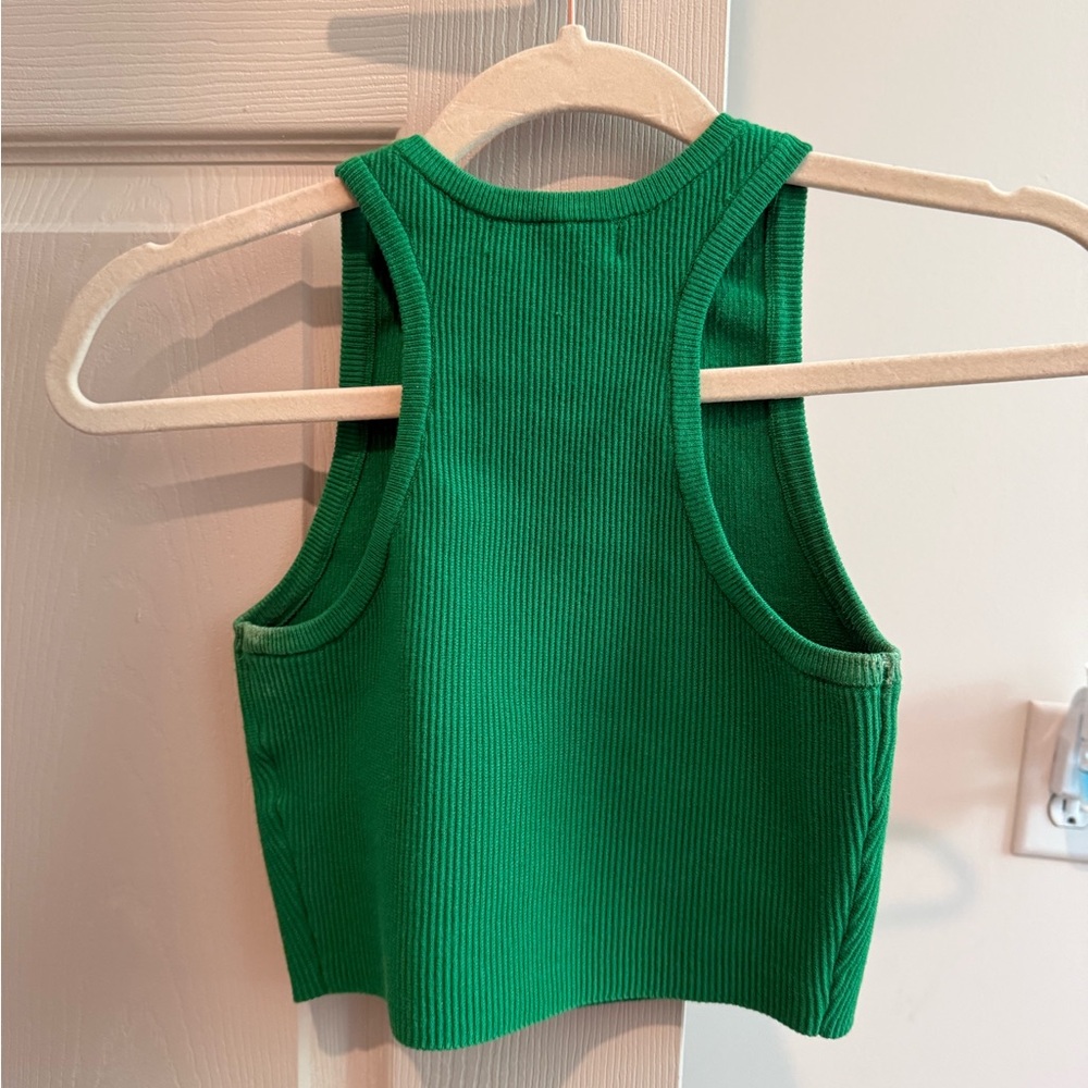 Boutique Ribbed Crop Top - Picture 6 of 6